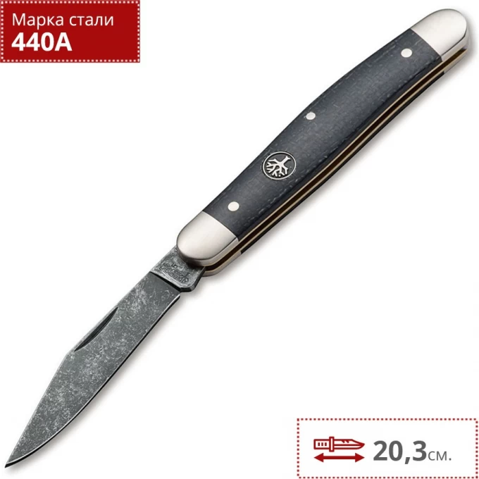 Нож BOKER STOCKMAN BURLAP BK114985 Нож BOKER STOCKMAN BURLAP BK114985